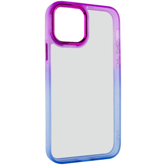 Чохол TPU+PC Fresh sip series для Apple iPhone 14 Plus (6.7") TPU+PC, Синий / Фиолетовый