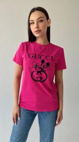Жіноча футболка Gucci рожева