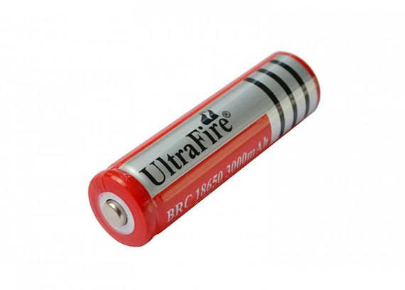 Аккумулятор BRC 18650 3,7V 3000mAh Li-ion | Зображення 3