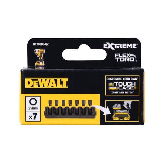 Касета з бітами FlexTorq 8шт DeWALT DT70806 | Зображення 1