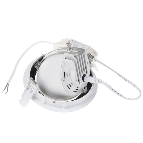 Светильник потолочный LED врезной  LED-168/10W WW WH | Зображення 2