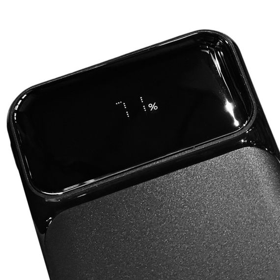 Power Bank – Портативная батарея 10.000 mAh. черный - GP-10BQC быстрая зарядка 22.5W GRUNHELM | Зображення 2