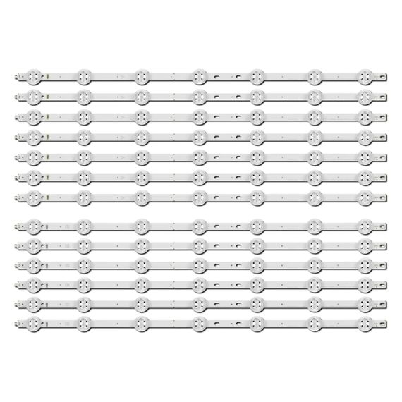 LED підсвітка TV 55" SVS550AT1 SVS550AF3 LJ07-01236B)-7LEDs_REV0.1_170823 LJ07-01236A LJ07-01236F 13шт.