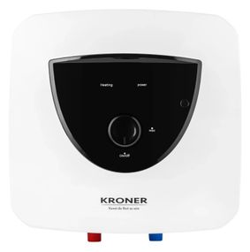 Водонагрівач Kroner Small K10SA1.5 1500 Вт, "мокрий" ТЕН, 10 л, квадратний, вертикальний, над мийкою, білий (CV034583)