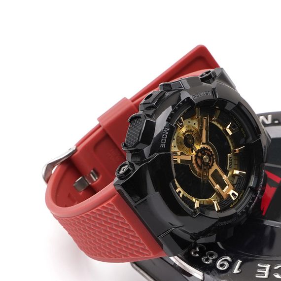 Ремінець для Годинник C2asio G-Shock GA-100/110 Red BK | Зображення 7
