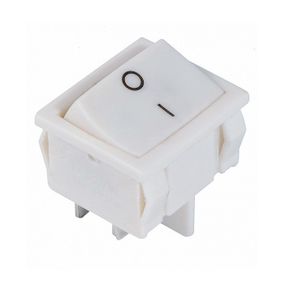 Перемикач KCD1-6-201 W/W 1 клавіша білий Ny95500730