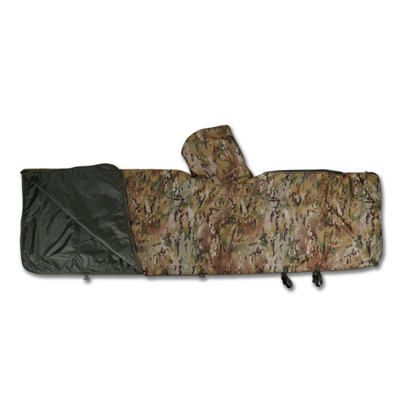 Спальний мішок-пончо 6в1 Multishelter Kiborg Мультикам утеплений | Зображення 3