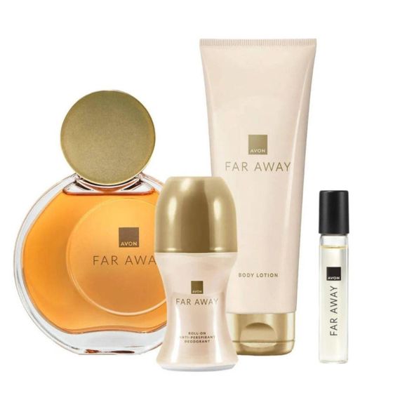 Женский парфюмированный набор 4-в-1 Avon Far Away