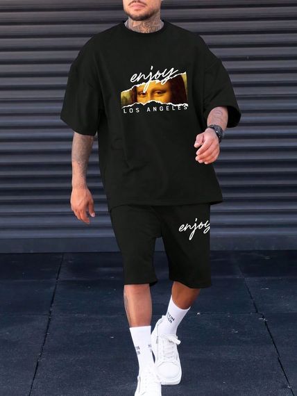 Комплект футболка та шорти ДТФ