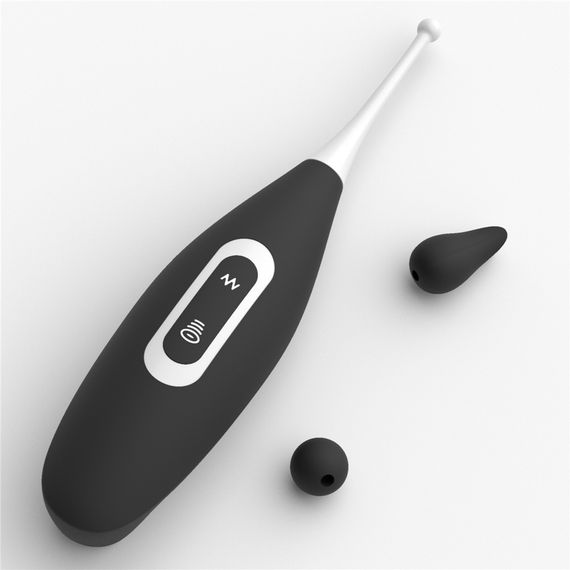 Кліторальний вібратор з вакуумним стимулятором IJOY Rechargeable Clit Pro, чорний | Зображення 2