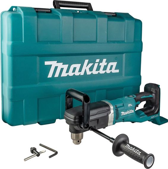 Дриль кутовий акумуляторний Makita DDA460ZK (1.5-13 мм, 0-350/1400 об/хв, 136 Нм, BL, LXT, без акумуляторів та зарядного пристрою)