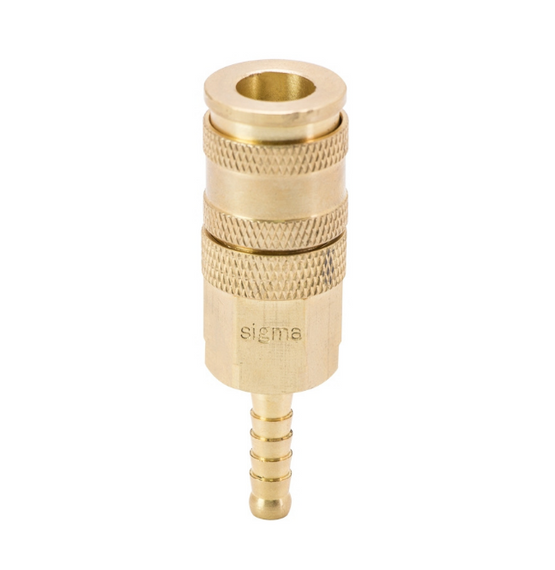 З'єднання швидкознімне посилене з фіксатором 6мм латунь Refine SIGMA
