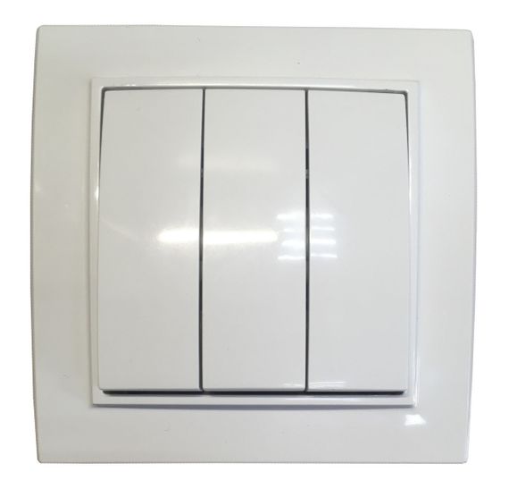 Вимикач внутрішній установки 3-кл. білий IP20 Malta Ny95000947