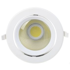 Світильник стельовий LED вбудований LED-168/30W CW WH Brille 32-186