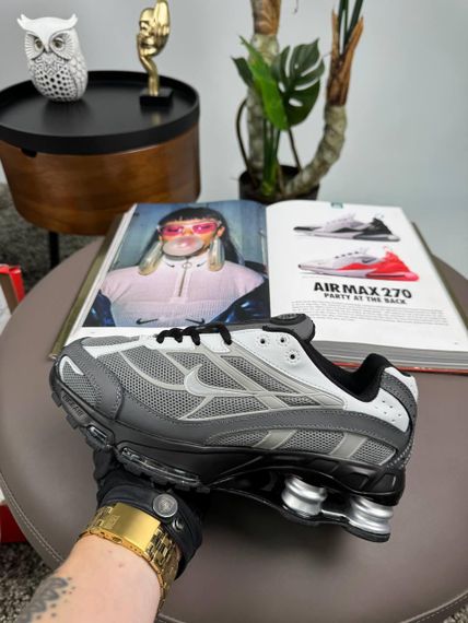Кросівки Supreme Shox Ride 2 SP Grey White Black (топ якість) 38 23.5 см | Зображення 1