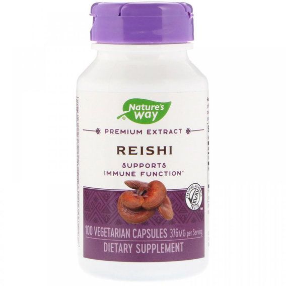 Грибной комплекс Nature's Way Reishi Standardized 100 Veg Caps