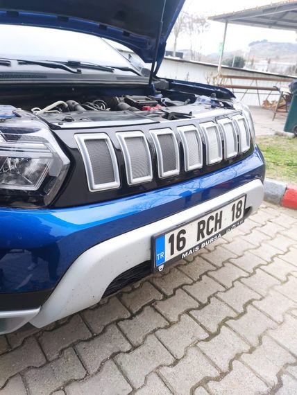 Передня решітка (сіра) для Dacia Duster 2018-2024 рр | Зображення 9