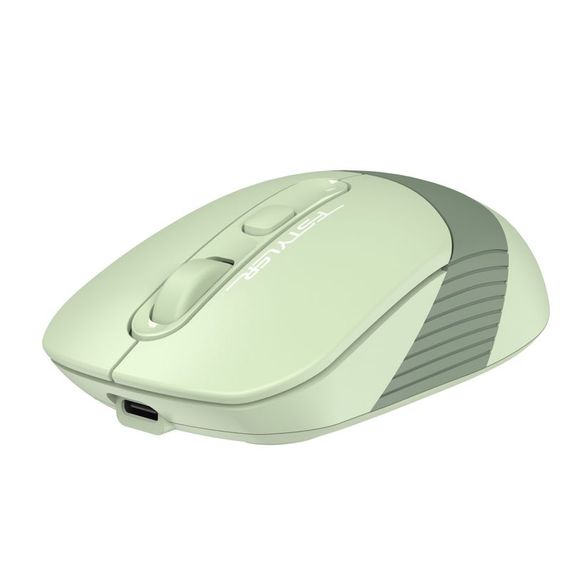 Миша бездротова A4Tech Fstyler FB10C (Matcha Green),  USB, колір зелений | Зображення 1