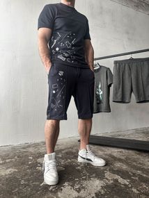 Комплект футболка/шорти ДТФ-петля