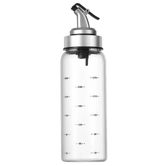 Бутылка для масла и уксуса с дозатором 350 мл стеклянная HP-1348