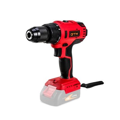 Шуруповерт GTM DSI18/60BL с ударом, 18В, 60Нм (без АКБ и ЗУ) (DSI18/60BL_BARE TOOL) | Зображення 2