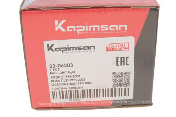 Опора шаровая передняя снизу R Audi A3 -93 VW Golf IV -06  23-06203 | Зображення 3