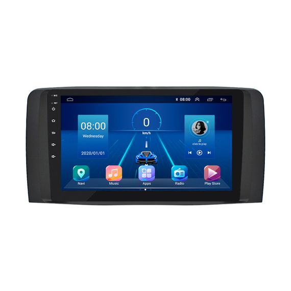 Штатная магнитола 9" Lesko для Mercedes-Benz R-Класс I Рестайлинг 2 2010-2017 Top 4/32 4G WiFi GPS Мерседес