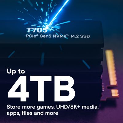 Накопитель SSD M.2 2280 2TB T705 with Heatsink Micron (CT2000T705SSD5) | Зображення 4