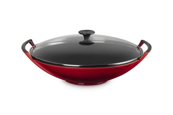 Сковорода ВОК Le Creuset Wok 25304360600460 36 см красная