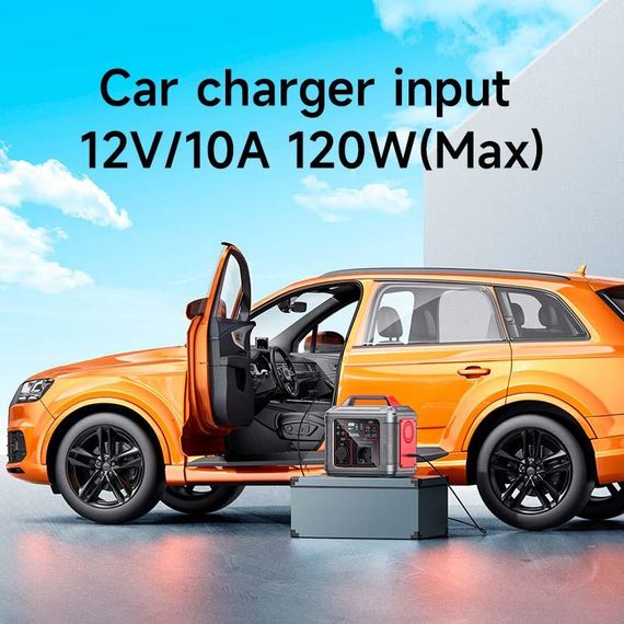 Портативная электростанция HOCO Energy storage DB28 80000mAh 300W 3USB Портативная зарядка Електрогенератор | Зображення 9