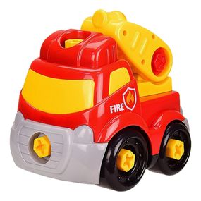 Детский конструктор-скрутка SG-2296AB отвертка и 3 насадки Красный