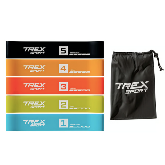 Набор резинок для фитнеса Trex Sport TX-065RBV 1-18кг