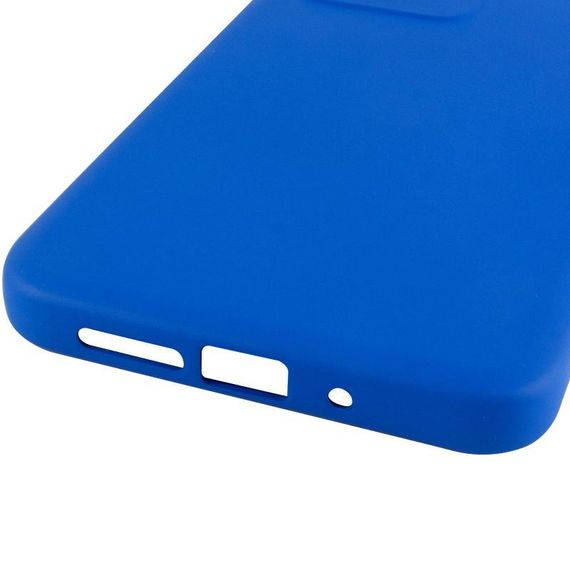 Чохол TPU GETMAN Liquid Silk Full Camera для Xiaomi Redmi 15 (EU) Синій / Royal blue | Зображення 4