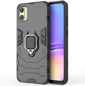 Чехол бампер Primolux Ring Armor для телефона Samsung Galaxy A05 (SM-A055) - Black