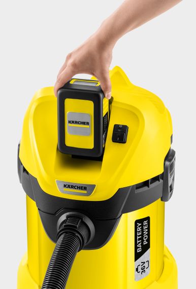 Промисловий пилосос Karcher WD  Battery (1.629-910.0) | Зображення 6