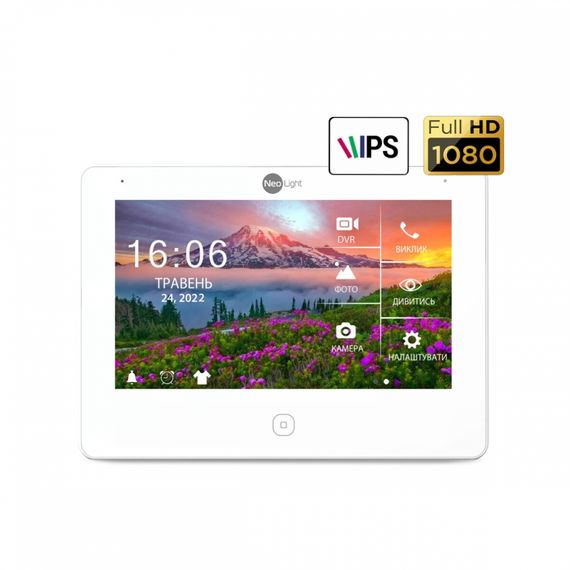 Комплект видеодомофона NeoLight Alpha HD и Solo FHD graphite | Зображення 5