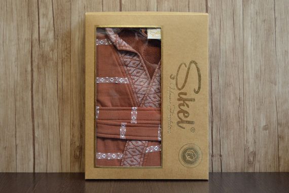 Чоловічий халат Sikel Kahve M | Зображення 1