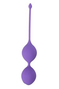 Вагінальні кульки SEE YOU IN BLOOM DUO BALLS 29MM PURPLE, Фіолетовий