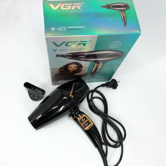 Фен для волос с режимами VGR, Профессиональный фен для работы с ионизацией укладки YM-36 | Зображення 6