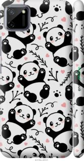 Чохол на Realme C11 2020 Панди "4318m-2031-2448"