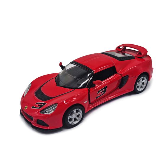 Инерционная машинка Lotus КТ5361W металл, масштаб 1:32 Красный