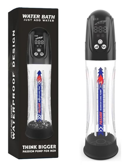 Водонепроникна, автоматична вакуумна помпа із зарядкою від USB CANWIN Water Pump LCD, P412AU Sex Aura