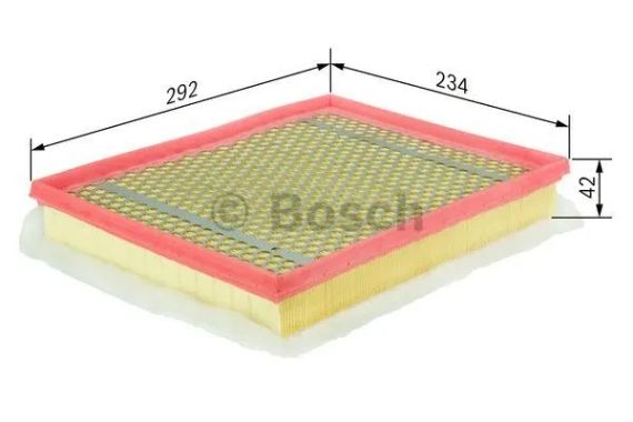 Фільтр повітряний OPEL Astra G,H, MK V 1,3-1,7 98-, BOSCH (F026400013) | Зображення 8