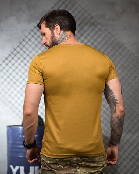 Тактична потоотвідна футболка Spartan coyot ПП4686 | Зображення 2