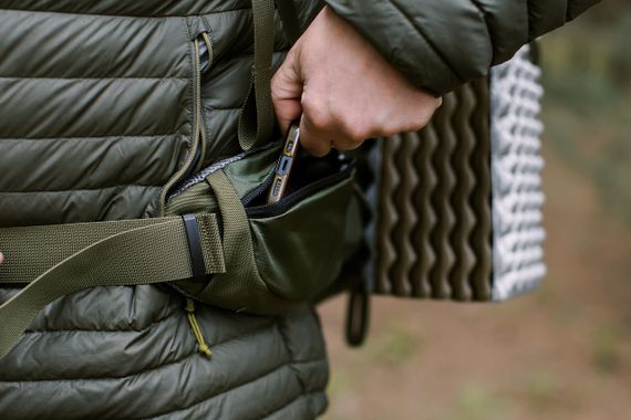 Рюкзак Tramp Trek 40 л оливковий, Похідний туристичний рюкзак трамп для трекінгу, Рюкзак для походу і полювання | Зображення 9