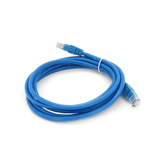 Патч-корд литой RITAR,UTP,RJ45,Cat.6.2m,синий,Cu (медь) арт.3241 | Зображення 1