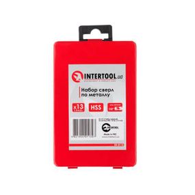 Набір свердел для металу HSS INTERTOOL SD-01131