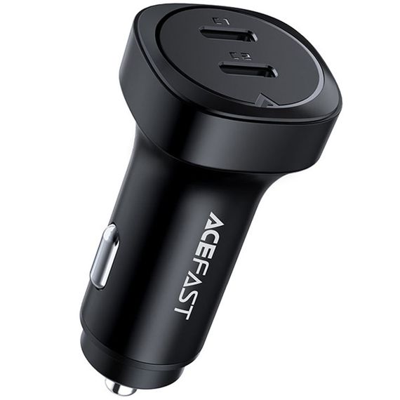 АЗП Acefast B2 PD36W+PD36W total 72W (2USB-C) Black | Зображення 2