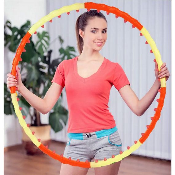 Обруч с массажными магнитными шариками Magnet Massage Hoop NE-F-50 | Зображення 2