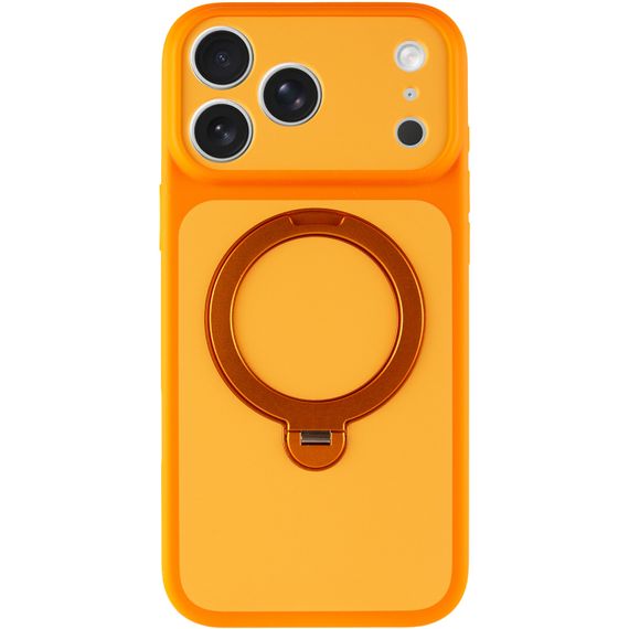 Чохол Ummi Full Camera with Magnetic Fit HQ Ring для Apple iPhone 18 Pro / 17 Pro (6.3") Orange | Зображення 1